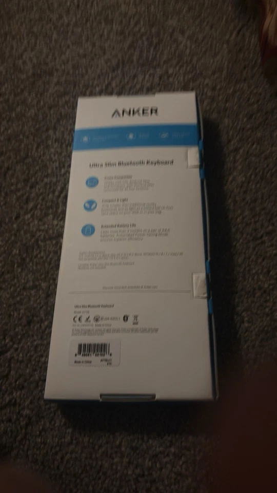 TECLADO BLUETOOTH ULTRA COMPACTO ANKER A7726 PROBADO Foto 4 de 4