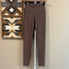 ALO Yoga Light Brown Airlift High-Waist Leggings size Small
