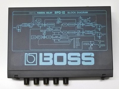 BOSS RPD-10 Panning Delay Micro Rack Guitar Effects Unit MIJ