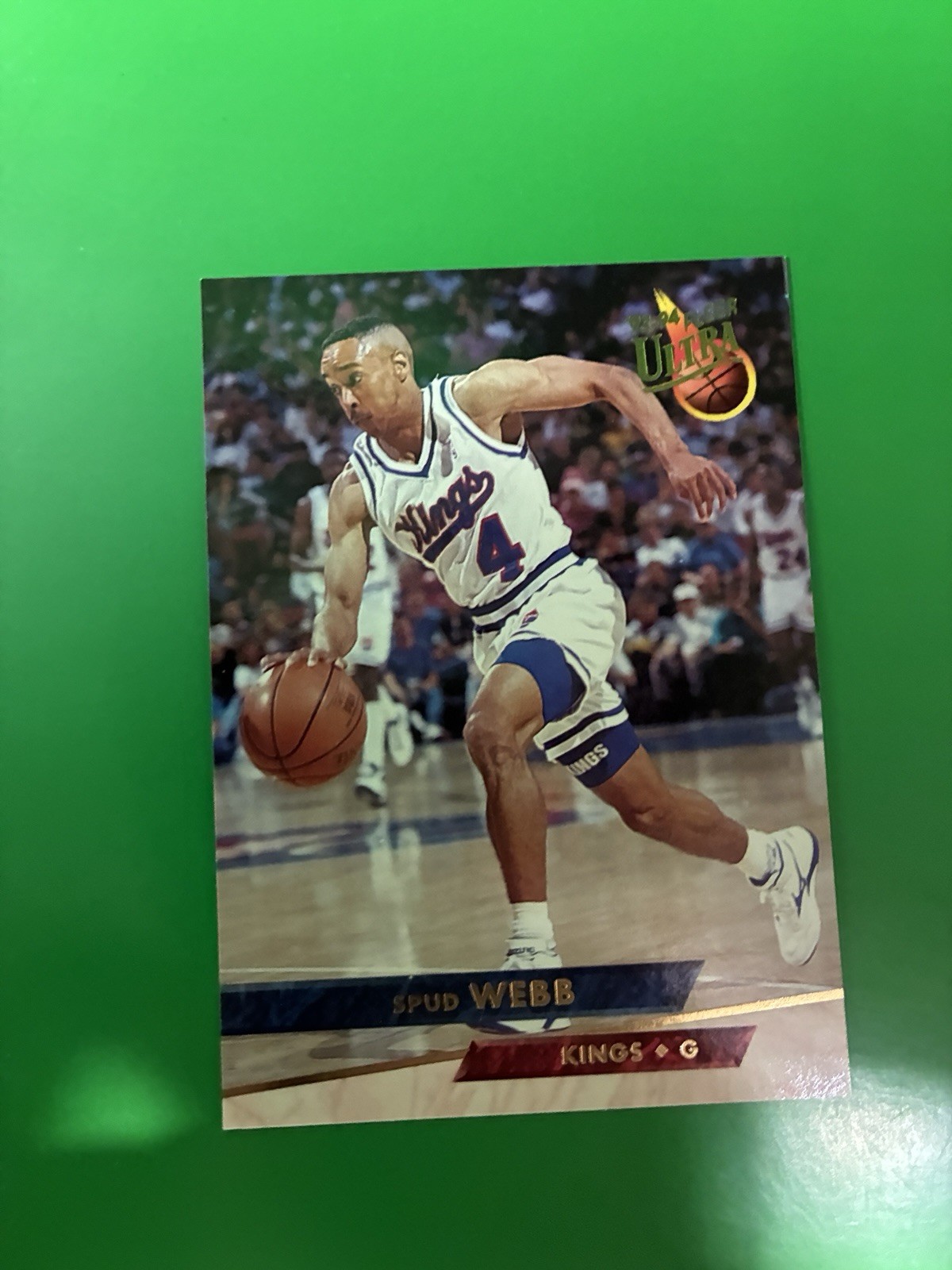 1993-94 Fleer Ultra Spud Webb Sacramento Kings #165