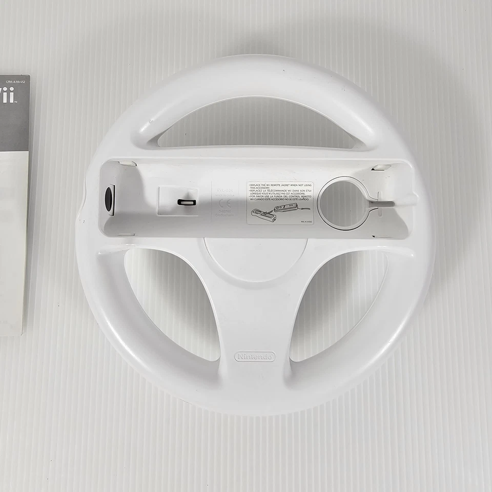 Mando Rueda Wii Original -Nintendo Wii- Mando Blanco Foto 3 de 4