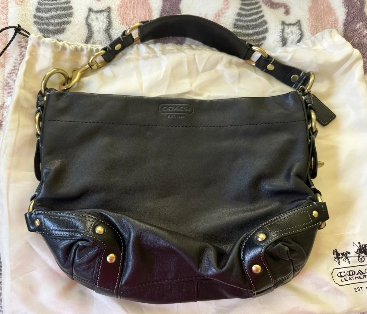 Coach Carly Black Bags & Handbags for Women for sale | eBay