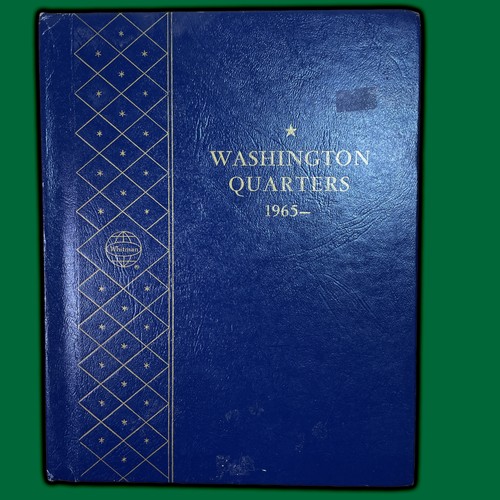 Washington Quarters 1965- Whitman Album, Used #34451