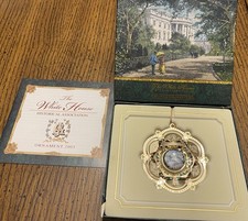 The White House Historical Association Annual 2005 Christmas Ornament In Box