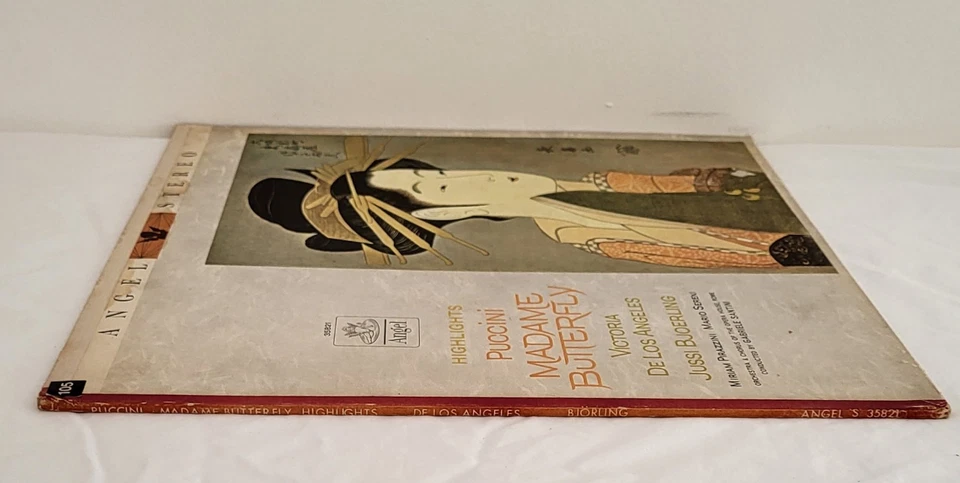 Madame Butterfly Highlights Puccini Vinyl LP Angel Records S 35821 33RPM NM / VG - Image 3 of 4
