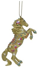 Trail of Painted Ponies Golden Jewel Pony Ornament 6010847