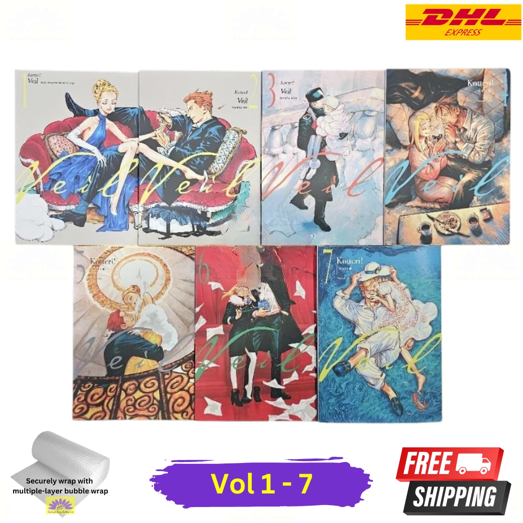 Veil Manga Vol 1-7 Full Set by Kotteri Comic English [Full Color