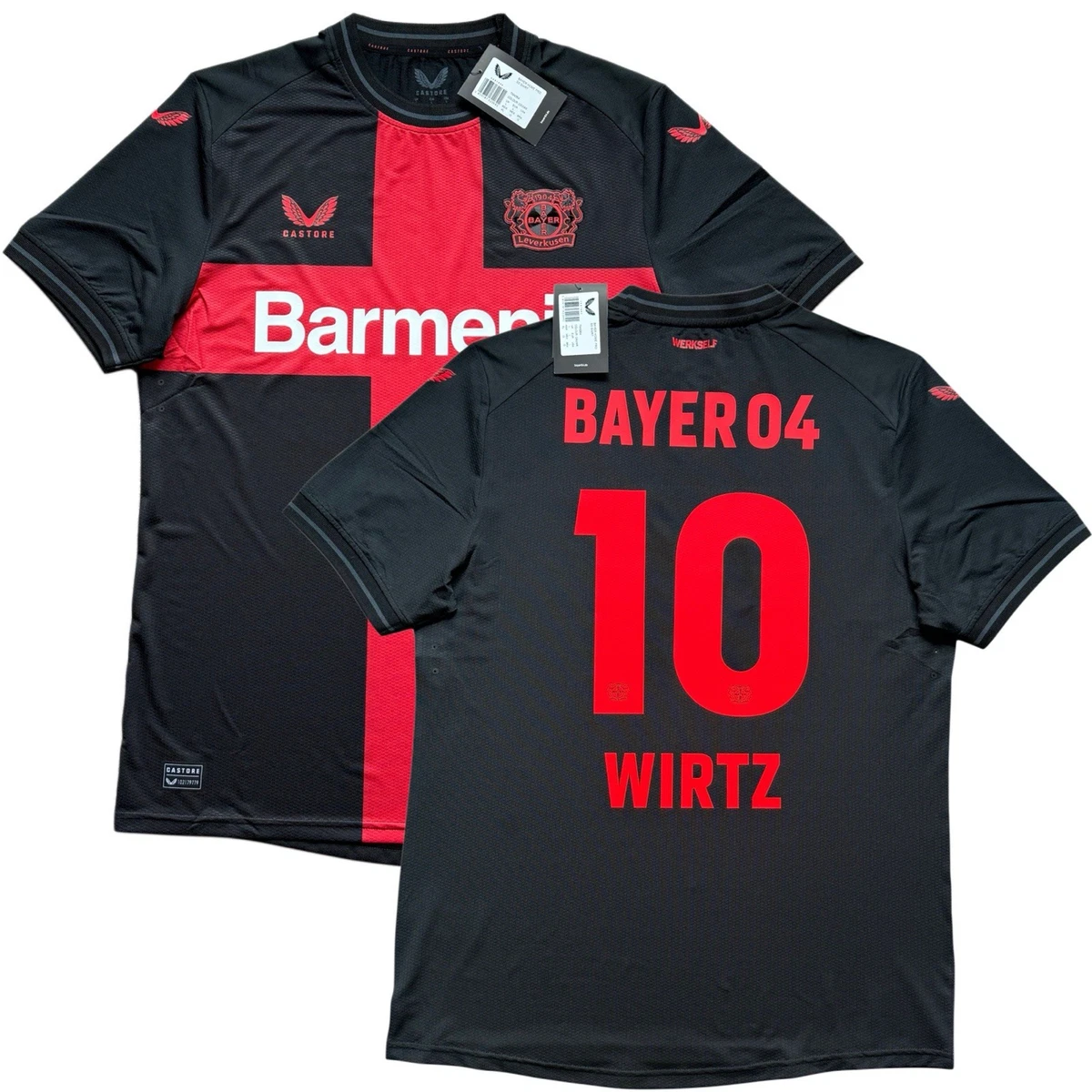 Bayer Leverkusen Black International Club Soccer Fan Apparel and