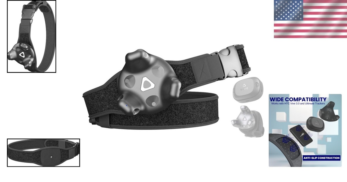 Secure and Comfortable Full Body Tracking Belt for HTC Vive