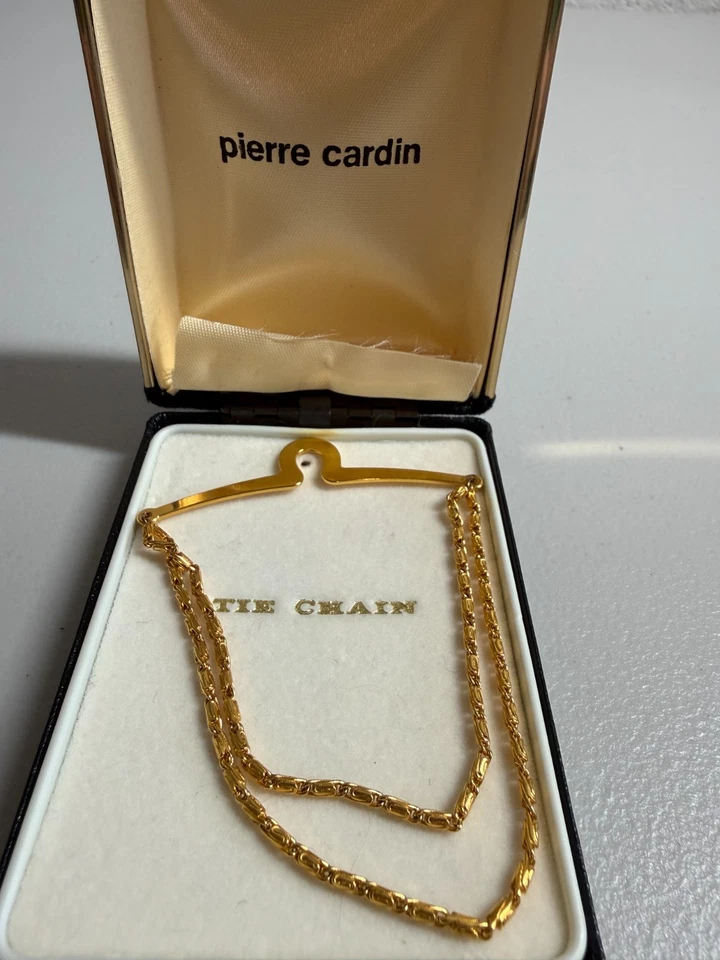 Vintage Pierre Cardin Tie Chain Gold Tone - Image 2 of 4