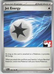 Jet Energy 190/193 Paldea Evolved Prize Pack Series Cosmos Holo