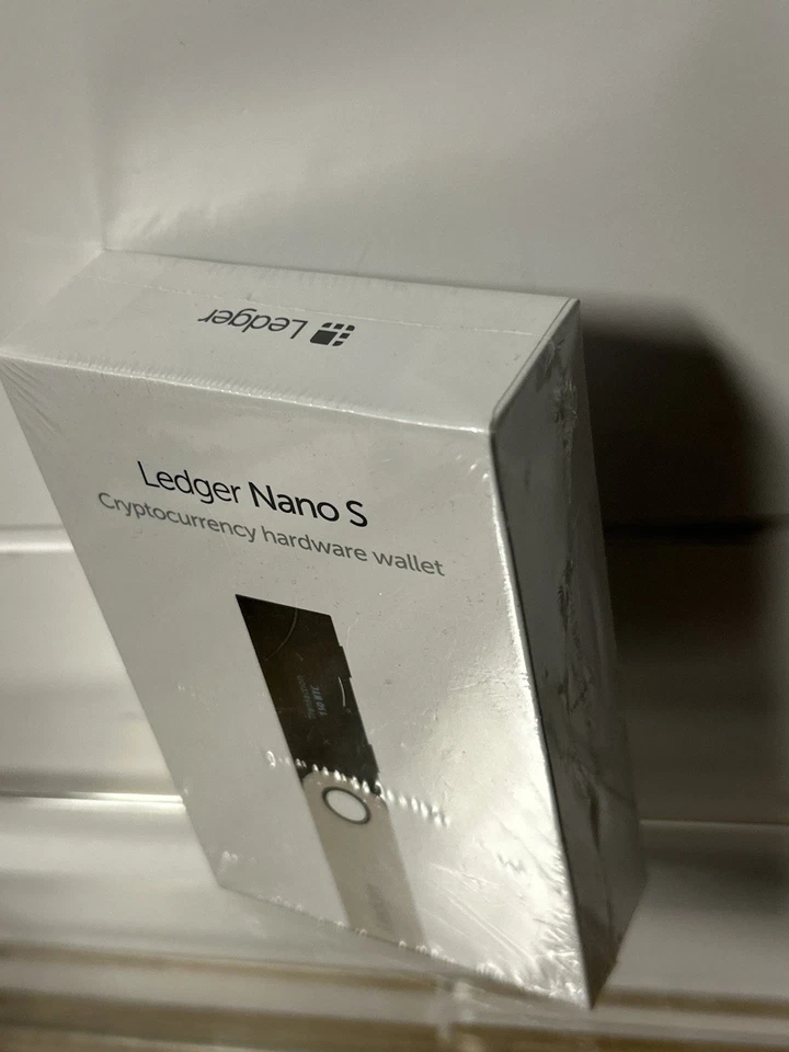 Cartera Ledger Nano S Crypto Hardware sin abrir sellada de fábrica Foto 2 de 4