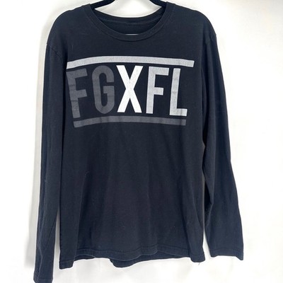 Black Flag Nor Fail Long Sleeve T Shirt Spellout Print Unisex Women's Medium
