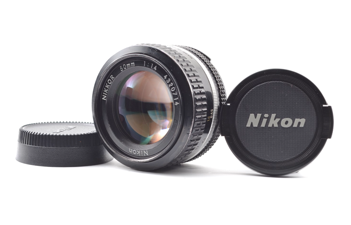 Mint】Nikon NIKKOR 50mm f/1.4 Ai Lens for FA,FE2,FM2,FM3A,F5,F6