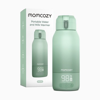 Brand New Momcozy Portable Water And Milk Warmer Model MW05 - Green