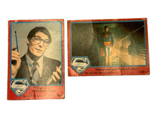 2 Superman The Movie 1978 Trading Card 96 & 120 Clark Kent Of The Daily Planet