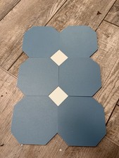 Karndean Heritage Flooring Blue/Cream Pattern over £85 per Sq M Usually! 5+ Sq M