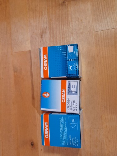 3X OSRAM Halógeno Decostar 20W GU5,3 12V 36° - Imagen 2 de 2