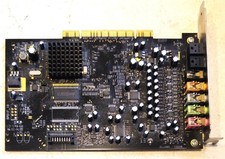Creative Labs Sound Blaster SB0770 Full Height PCI Audio Card WW202