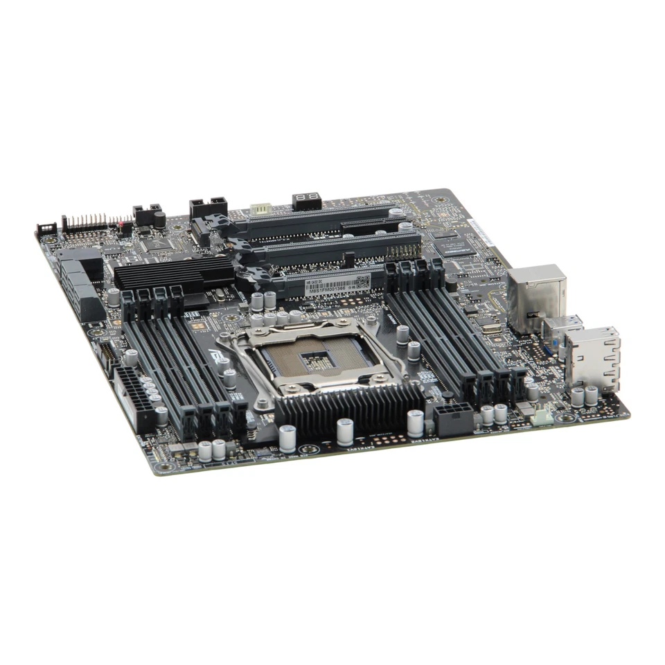 ASUS WS C422 DC Xeon W LGA-2066 8x DDR4 M.2 PCIe ATX Workstation Motherboard - Bild 2 von 4