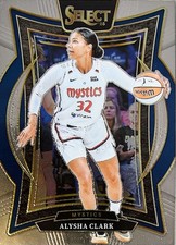 2025 Panini WNBA Select #92 Alysha Clark Washington Mystics