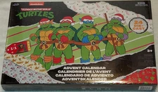 Teenage Mutant Ninja Turtles Advent Calendar 24 Diecast Nickelodeon 3+ #35661