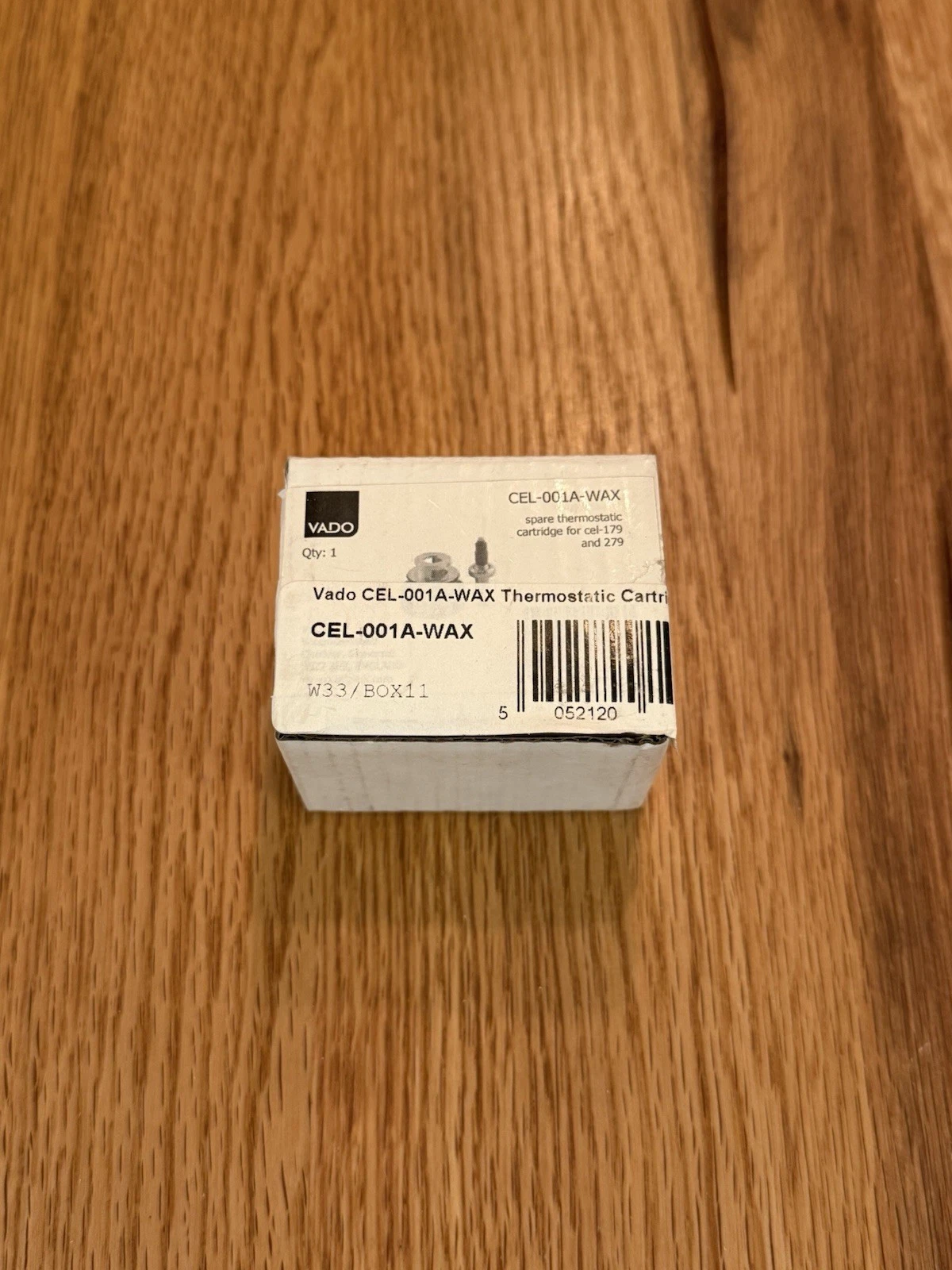 Vado CEL-001A-WAX Wax Thermostatic Element Assembly Brass - Brand New Boxed 2