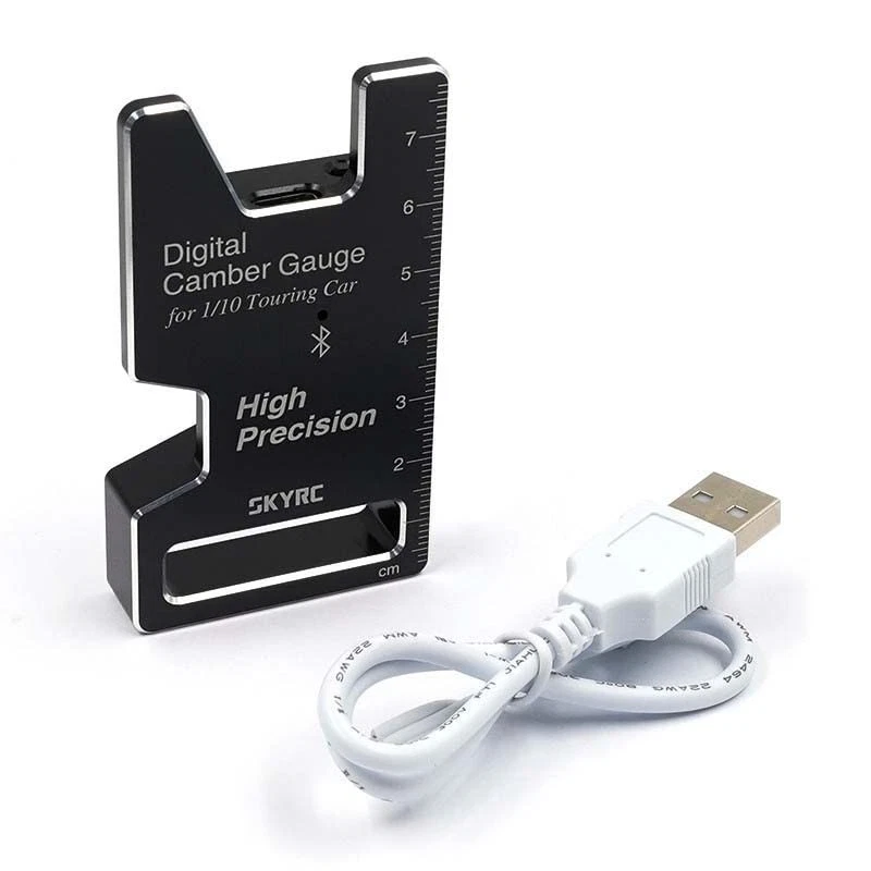 High Accuracy Digital Camber Gauge with USB-C Charging for RC Enthusiasts - Image 2 of 4