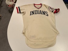 original 1979 BOBBY BONDS CLEVELAND INDIANS game worn BASEBALL JERSEY