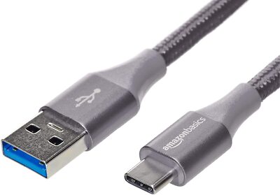 Certified Oudio  6 Feet / 2 Meter USB Type C Nylon Braided Cable