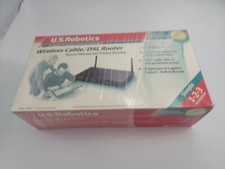 Vintage US Robotics Model 8011 Wireless Cable/DSL Router