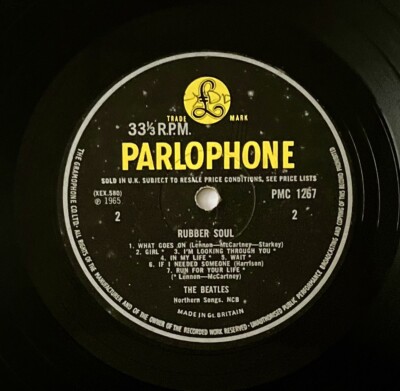 The Beatles / Rubber Soul UK盤LP MONO Beatles : Rubber Soul UK LP 1st Pressing Mono (-1, -1) | eBay