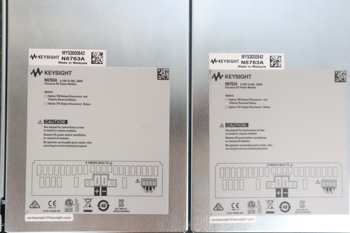 AGILENT KEYSIGHT N6702C 1200W MPS MAIN FRAME POWER SUPPLY N6763A MODULES WORKS! - Picture 19 of 21