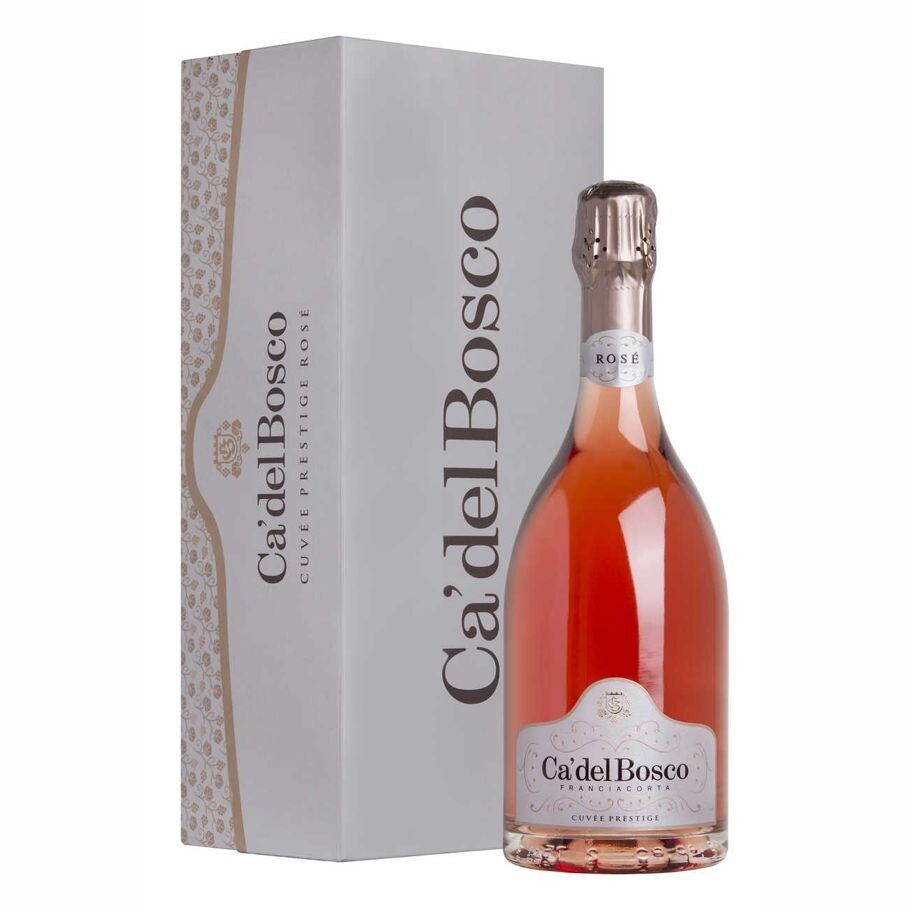 CUVEE PRESTIGE Rosé 46/a astucciato Spumante Ca Del Bosco NV 75 cl.