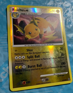 Raichu 8/100 *REVERSE HOLO* Stormfront Holo Rare Pokemon TCG lp