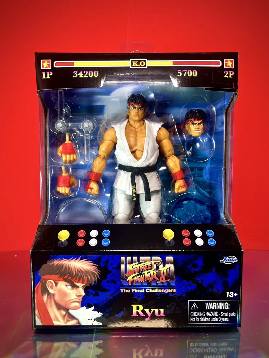 2023 Jada Toys Ultra Street Fighter II The Final Challengers- RYU Action  Figure
