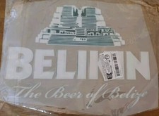 Belikin Beer Iron On  transfer         Belize Central America    army navy   RAF