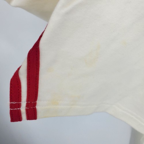NWT Vintage Champion White and Red Striped Preppy Sporty Cotton Track Pants XL - Picture 10 of 13