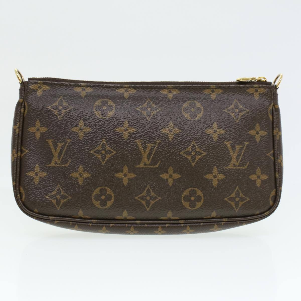 LOUIS VUITTON Monogram Multi Pochette Accessoires Pouch Khaki M44813 LV  33620A