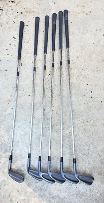 Set of 6 Mizuno Evanova 5, 6, 7, 8, 9 Iron, Sand Wedge, Women's RH