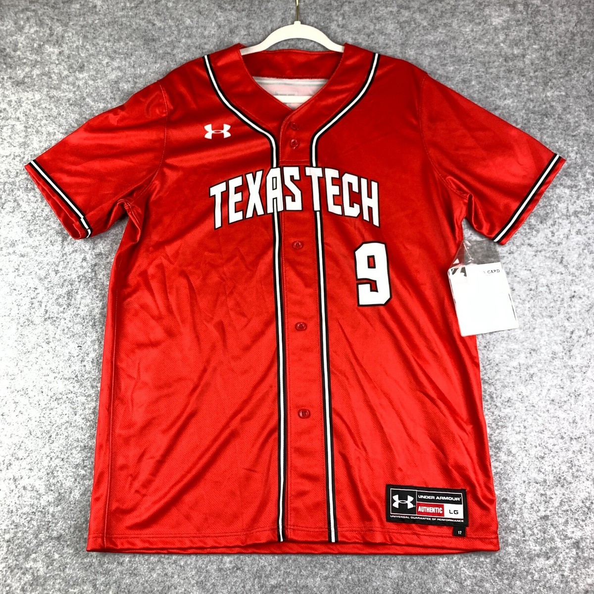 Baseball Uniforms Texas Tech Baseball Shirt Texas Tech Red