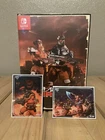 Blazing Chrome (Switch, 2019) Collectors Edition With Both Cards. New Sealed.