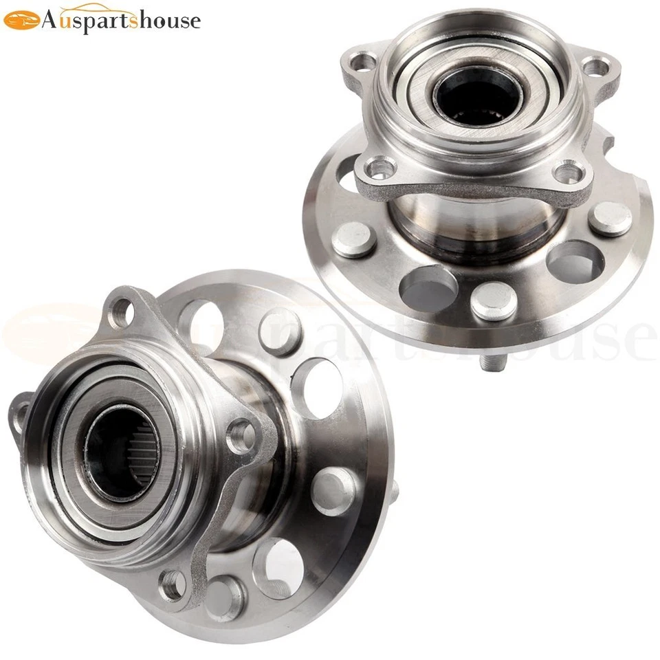 (2) Conjunto de buje de cojinete de rueda trasera AWD 4x4 2001-2005 diestro y derecho Foto 2 de 4