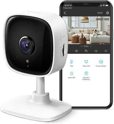 TP-Link Tapo 2K Indoor Security Dog Camera for Baby Monitor | w/ Motion