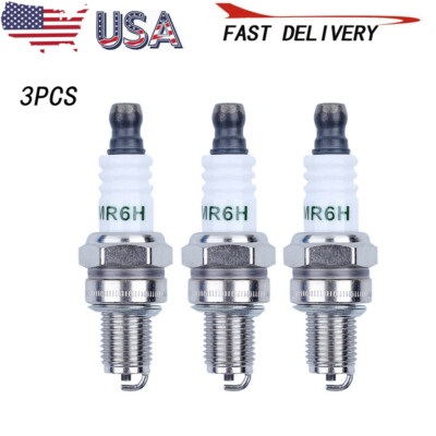 #ad Spark Plug For Husqvarna 233RJ 226HS 130BT 150BT 170BF 180BF 350BF 370BTS FS90 $9.98