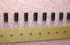 QTY (100) 100uf 10V 85' RADIAL ELECTROLYTIC CAPACITORS B41821A3107M EPCOS ROHS 