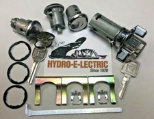 Ignition Door Trunk Lock Set- Gm Keys- 1969-1972 Chevellemalibu Gtolemans