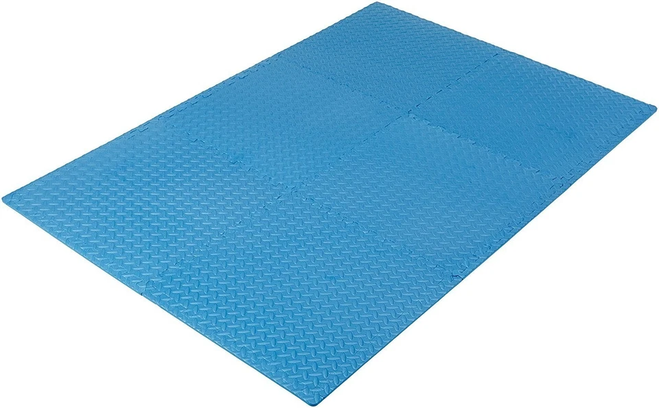 Exercise Mat, EVA Foam Interlocking Tiles, Protective Flooring for Gym Equipment - Image 4 of 4