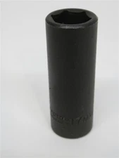 Proto J7017M, 17mm Deep Impact Socket, 3/8" Drive, 6 Point