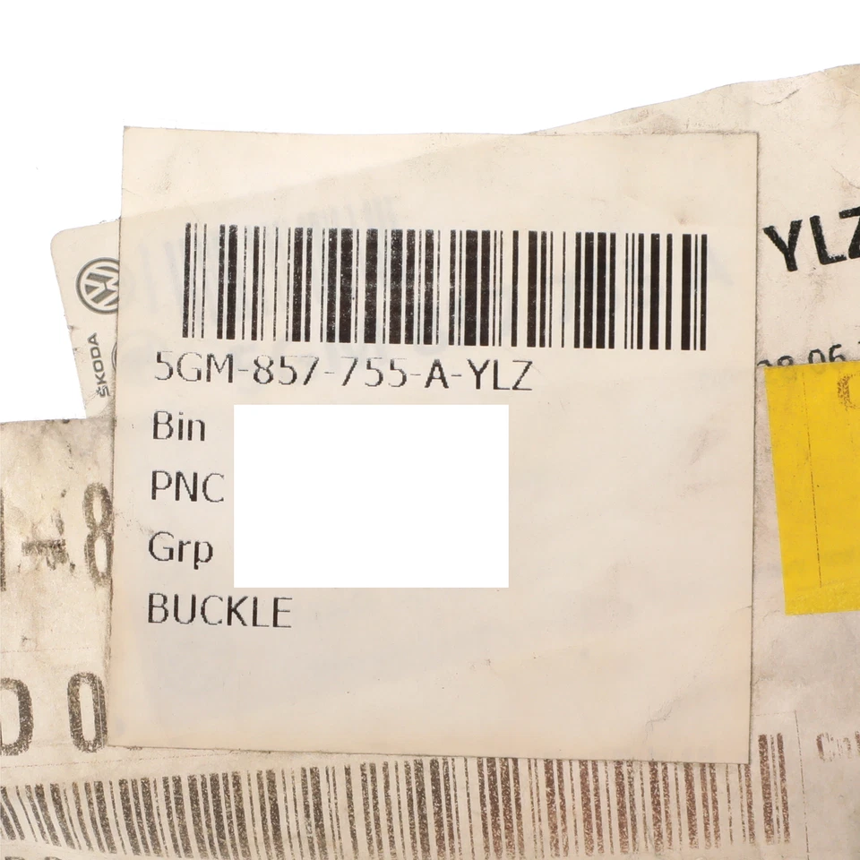 OEM NEW 2015-2017 VW Volkswagen GTI Golf Hatchback Left Front Driver Buckle End - Imagem 4 de 4